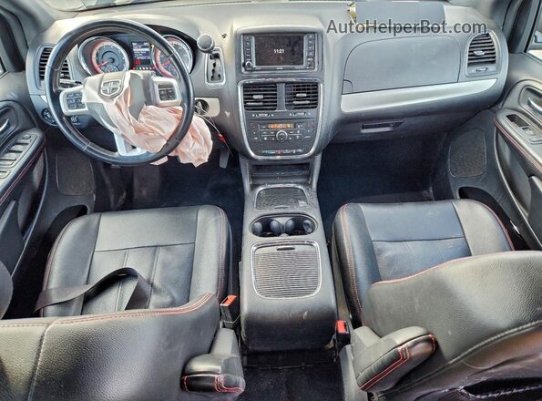 2C4RDGEG2LR207994 2020 DODGE GRAND Black Widok deski rozdzielczej