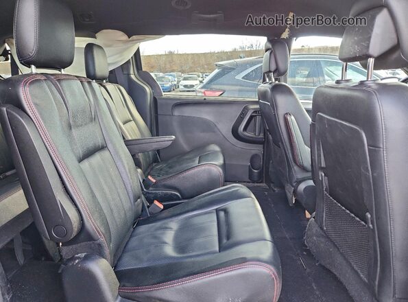 2C4RDGEG2LR207994 2020 DODGE GRAND Black Widok wnętrza z tyłu