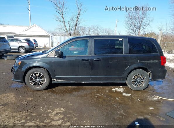 2C4RDGEG7JR324256 2018 DODGE GRAND CARAVAN Black Widok wnętrza z tyłu