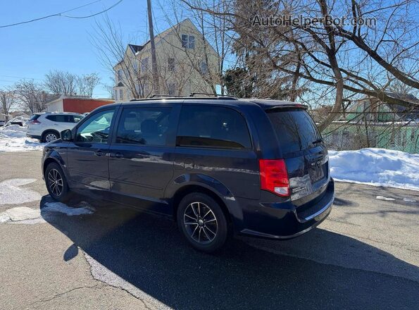 2C4RDGEGOHR792002 2017 DODGE CARAVAN Blue Tył prawy