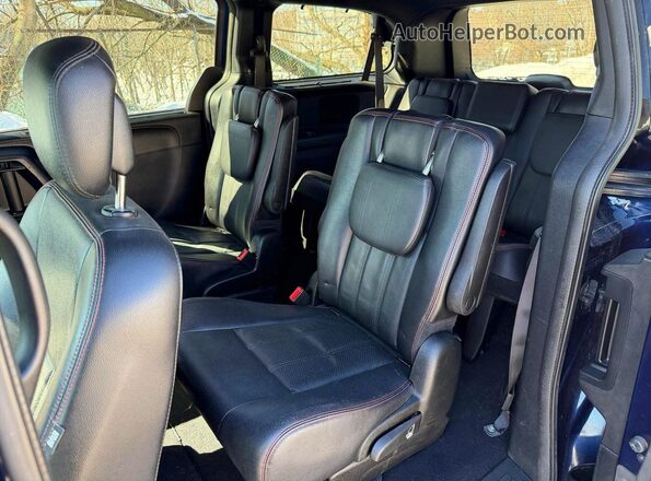 2C4RDGEGOHR792002 2017 DODGE GRAND Blue Vista interior delantera