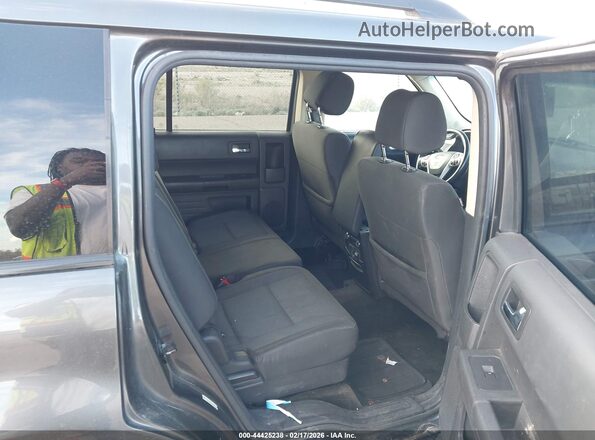 2FMGK5B85GBA22914 2016 FORD FLEX Gray Widok naklejki z numerem VIN