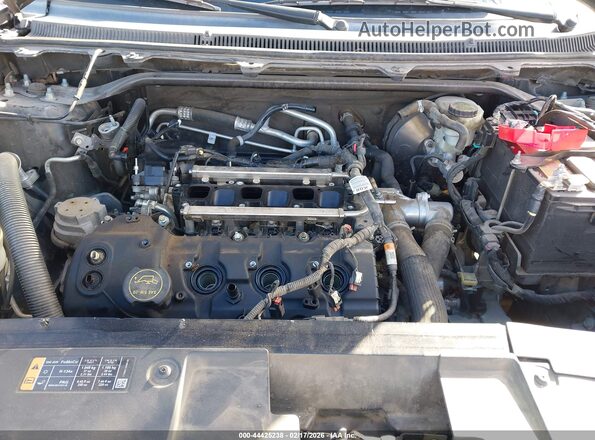2FMGK5B85GBA22914 2016 FORD FLEX Gray Widok z przodu