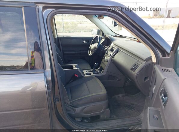 2FMGK5B85GBA22914 2016 FORD FLEX Gray Widok wnętrza z przodu