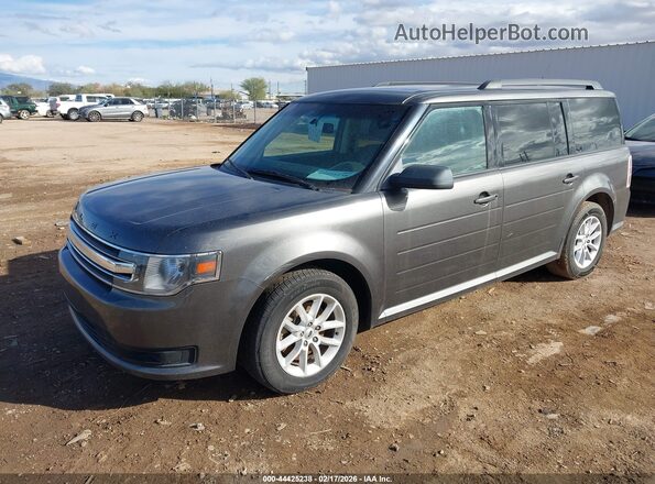 2FMGK5B85GBA22914 2016 FORD FLEX Gray Przód lewy