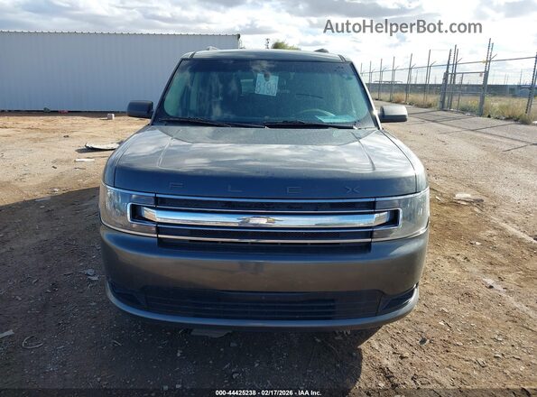 2FMGK5B85GBA22914 2016 FORD FLEX Gray Widok wnętrza z tyłu