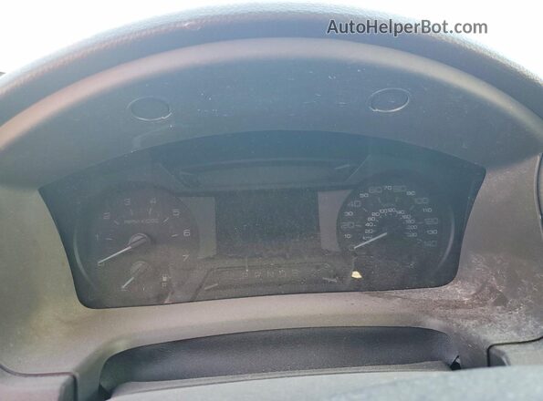 2FMGK5B85JBA16344 2018 FORD FLEX Серый Вид щитка приборов
