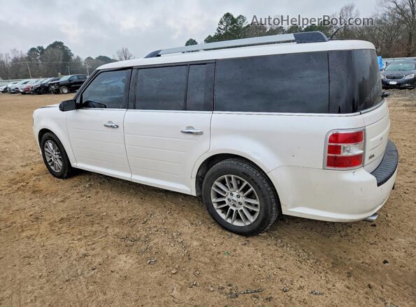 2FMGK5C80GBA19210 2016 FORD FLEX White Հետևի ձախ