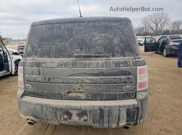 2FMGK5C84GBA23650 2016 FORD FLEX Black Widok z tyłu