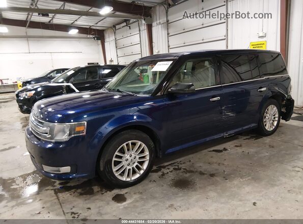 2FMGK5C8XGBA04309 2016 FORD FLEX Blue Przód lewy