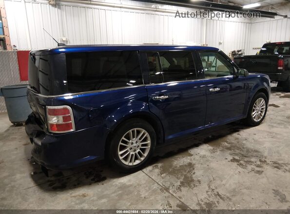 2FMGK5C8XGBA04309 2016 FORD FLEX Blue Tył prawy