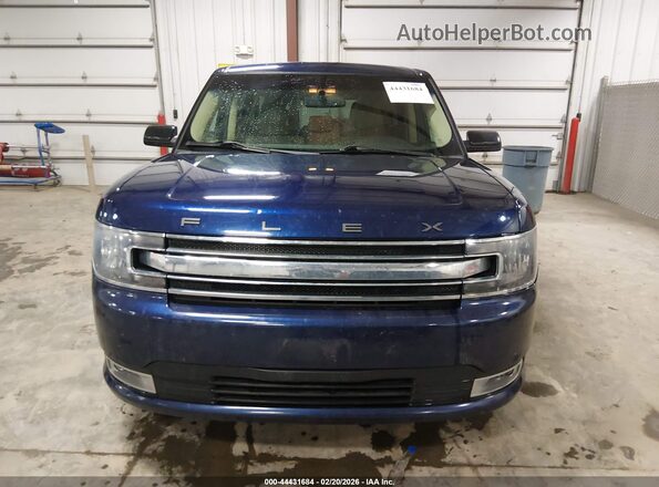 2FMGK5C8XGBA04309 2016 FORD FLEX Blue Widok zestawu wskaźników