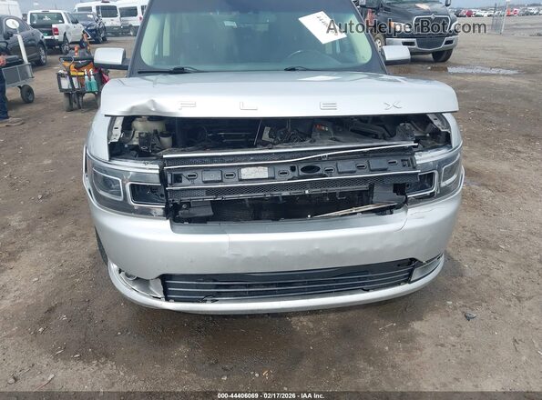 2FMGK5D85HBA00832 2017 FORD FLEX Silver Вид спереду