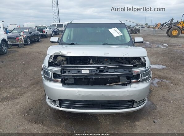 2FMGK5D85HBA00832 2017 FORD FLEX Silver Вид щитка приладів