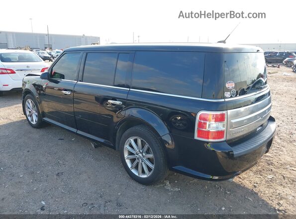 2FMGK5D85KBA32347 2019 FORD FLEX Black Задня ліва чверть