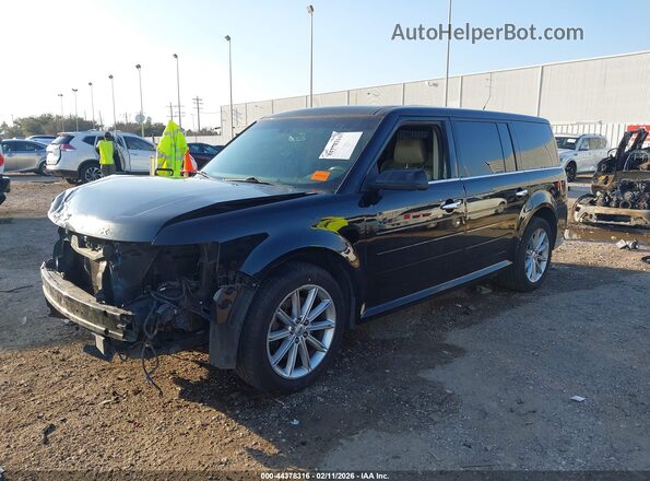 2FMGK5D85KBA32347 2019 FORD FLEX Black Передня ліва чверть