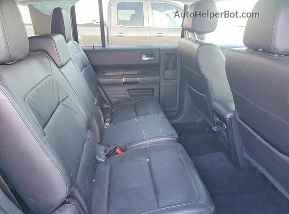2FMHK6C81KBA07862 2019 FORD FLEX Burgundy უკანა სალონის ხედი