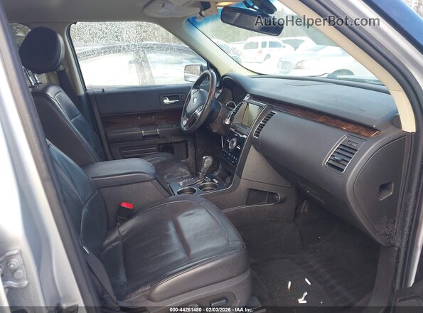 2FMHK6D80KBA21430 2019 FORD FLEX Silver Vista interior delantera