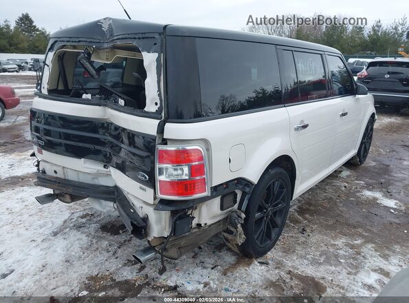 2FMHK6D89HBA02223 2017 FORD FLEX White Задня права чверть