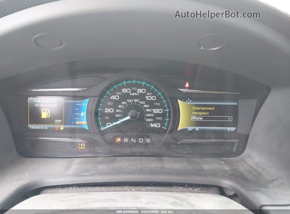 2FMHK6D89HBA02223 2017 FORD FLEX White Вид задніх сидінь