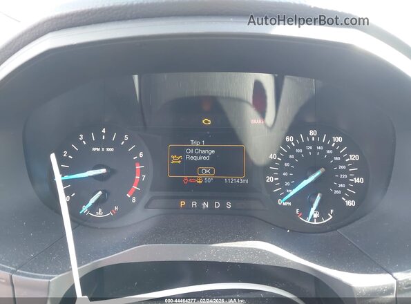 2FMPK3G95KBB47197 2019 FORD EDGE White Հետևի նստատեղերի տեսք
