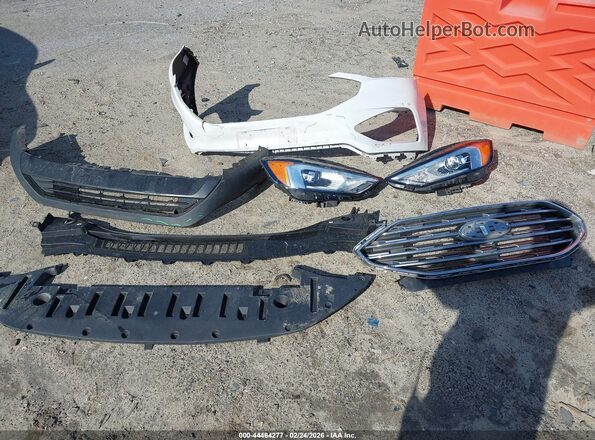 2FMPK3G95KBB47197 2019 FORD EDGE White Սարքավորումների վահանակի տեսք