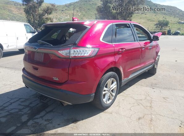 2FMPK3J91GBC11896 2016 FORD EDGE Red Rear right
