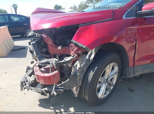 2FMPK3J91GBC11896 2016 FORD EDGE Red Front view