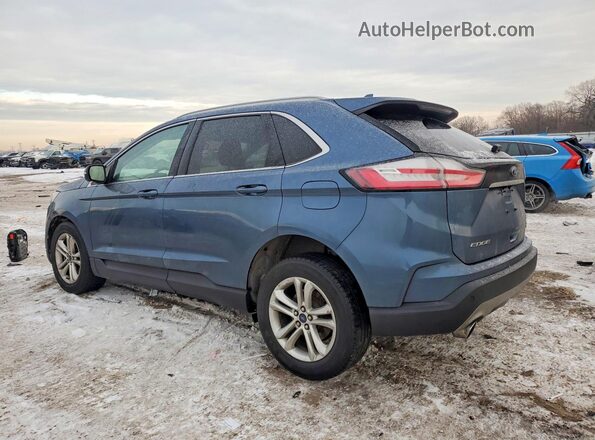2FMPK3J94KBC32900 2019 FORD EDGE Blue 