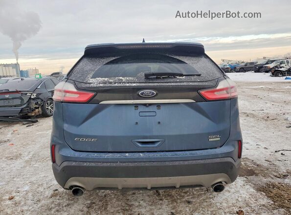 2FMPK3J94KBC32900 2019 FORD EDGE Blue 