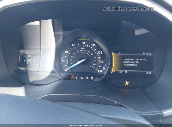 2FMPK3J95LBA92969 2020 FORD EDGE Silver Widok tylnych siedzeń