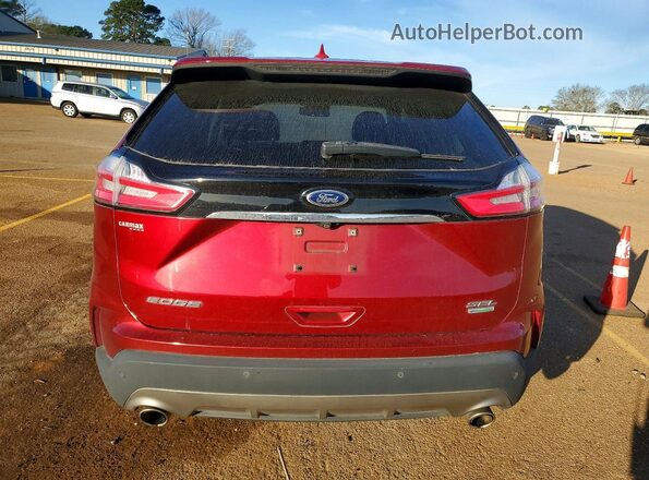 2FMPK3J96KBB49422 2019 FORD EDGE Red 
