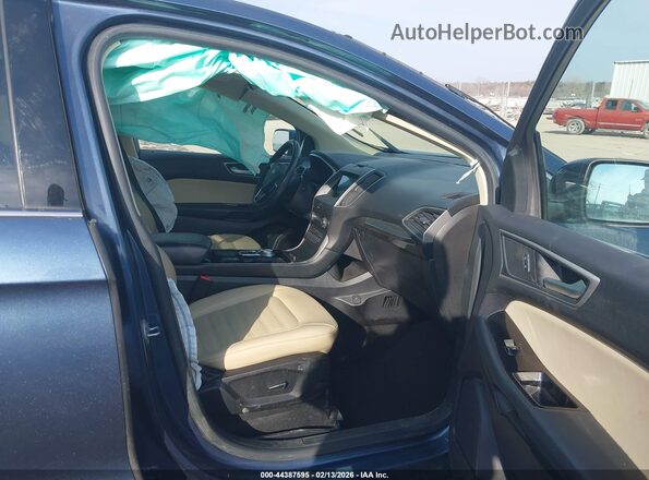 2FMPK3J97KBB25470 2019 FORD EDGE Blue Սալոնի դիմացի տեսք