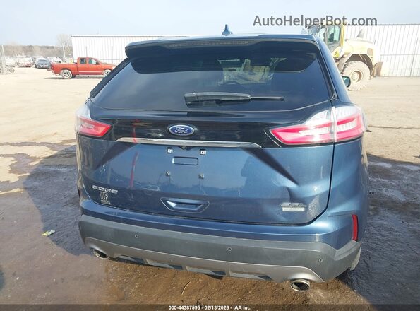 2FMPK3J97KBB25470 2019 FORD EDGE Blue 
