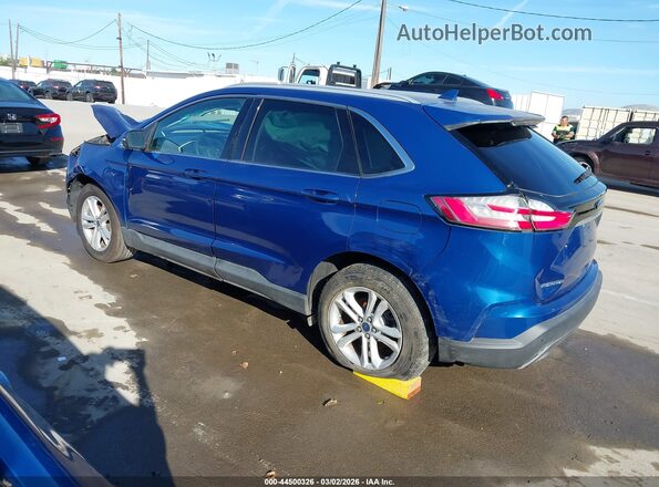 2FMPK3J97LBA91399 2020 FORD EDGE Blue Հետևի ձախ
