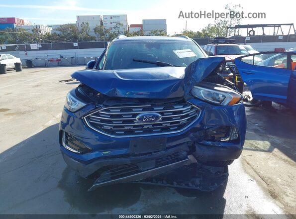 2FMPK3J97LBA91399 2020 FORD EDGE Blue Առջևի վահանակի տեսք