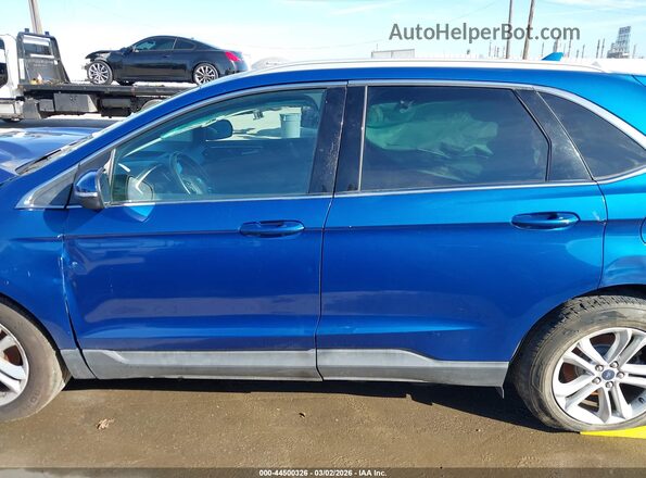 2FMPK3J97LBA91399 2020 FORD EDGE Blue Սալոնի հետևի տեսք