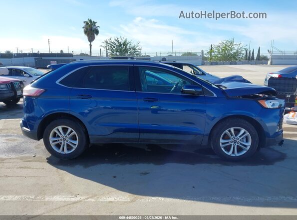 2FMPK3J97LBA91399 2020 FORD EDGE Blue Սարքավորումների վահանակի տեսք