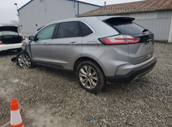 2FMPK3K91MBA53649 2021 FORD EDGE Silver Задня ліва чверть