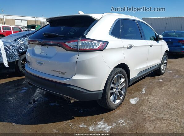 2FMPK3K96JBB10133 2018 FORD EDGE White უკანა მარჯვენა