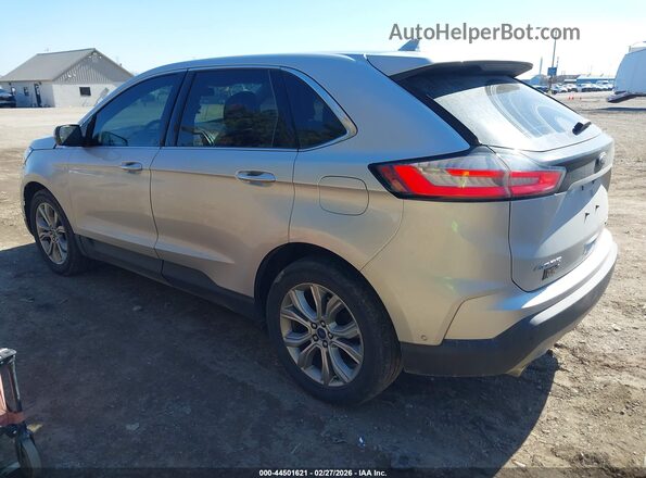 2FMPK3K96KBB70480 2019 FORD EDGE Silver 