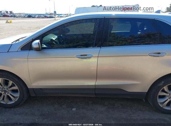 2FMPK3K96KBB70480 2019 FORD EDGE Silver 