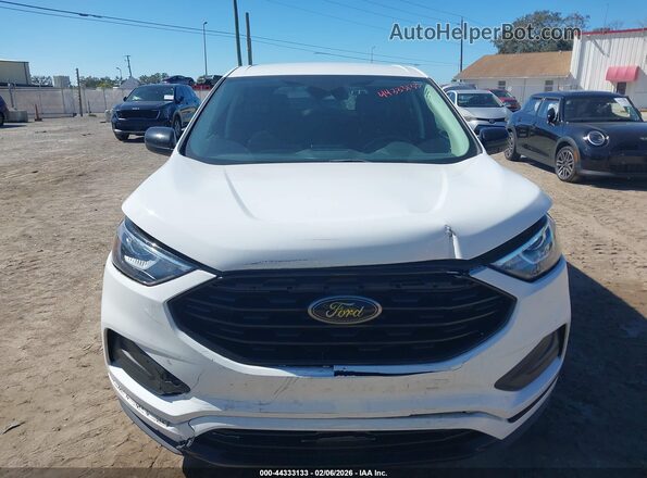2FMPK4G90PBA13551 2023 FORD EDGE White Вид щитка приладів