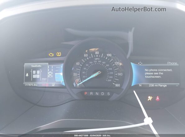 2FMPK4G91RBB22930 2024 FORD EDGE Pewter Вид задних сидений