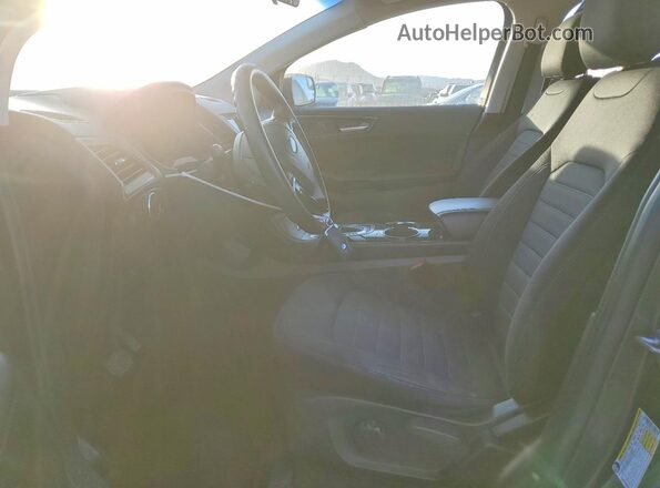 2FMPK4G92HBC66193 2017 FORD EDGE Black Widok wnętrza z przodu