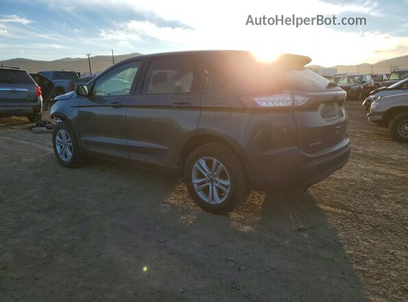 2FMPK4G92HBC66193 2017 FORD EDGE Black Tył lewy