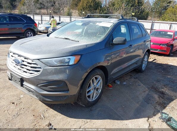 2FMPK4G92NBA20224 2022 FORD EDGE Gray Առջևի ձախ երեք քառորդ տեսարան