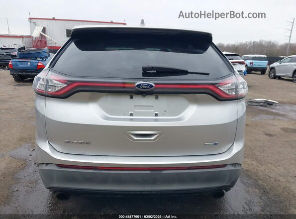 2FMPK4G98HBB72741 2017 FORD EDGE Silver 