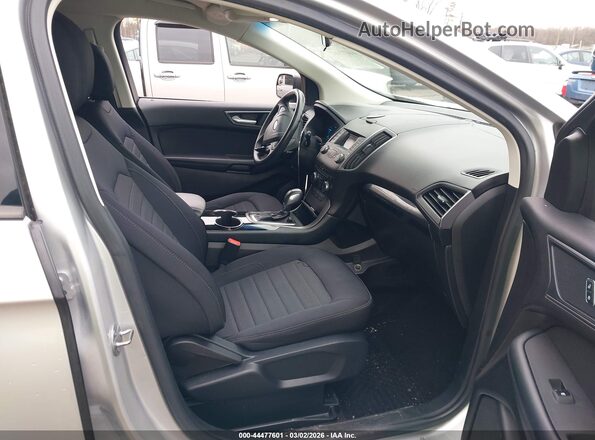2FMPK4G98HBB72741 2017 FORD EDGE Silver Front interior view