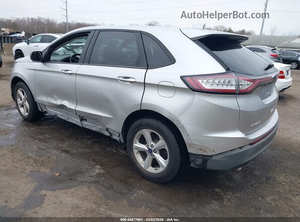 2FMPK4G98HBB72741 2017 FORD EDGE Silver Rear left